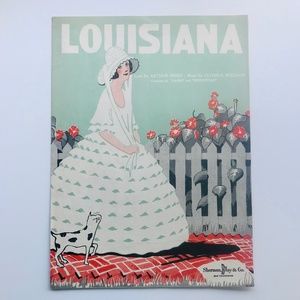 Louisiana Antique Sheet Music